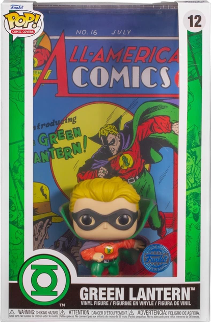 Фігурка Funko Pop! Comic Covers DC Comics Green Lantern 9 см (889698682480) - зображення 1