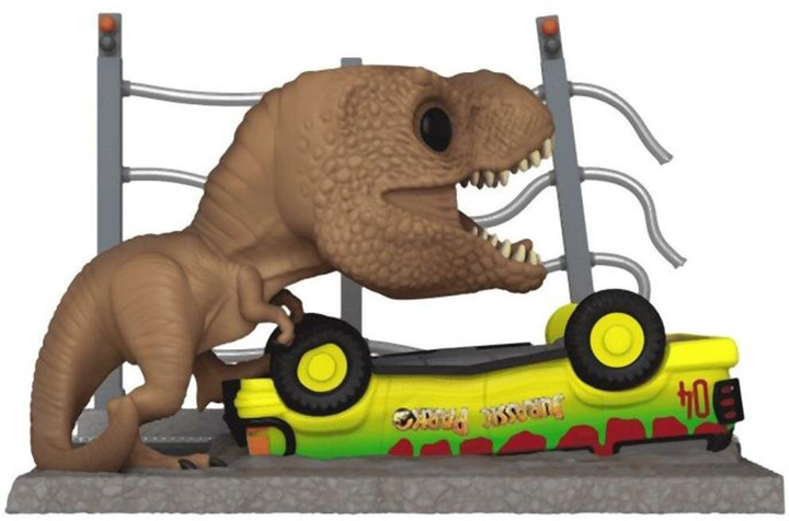 Фігурка Funko Pop! Moment Jurassic Park 30th Anniversary T-rex Breakout Tyrannosaurus Rex 16.38 см (889698713320) - зображення 2