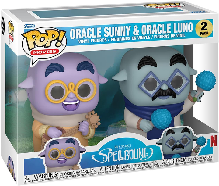 Zestaw figurek Funko Pop! 2-Pack Movies Spellbound Oracle Sunny & Oracle Luno 9.3 cm 2 szt (889698678698) - obraz 1