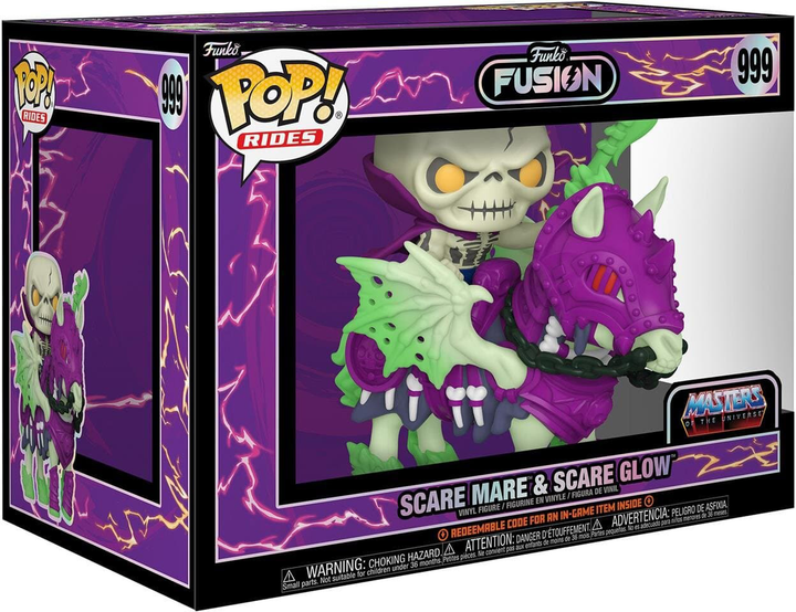 Figurka Funko Pop! Rides Funko Fusion Masters of the Universe Scare Mare & Scare Glow 15.7 cm (889698804233) - obraz 1