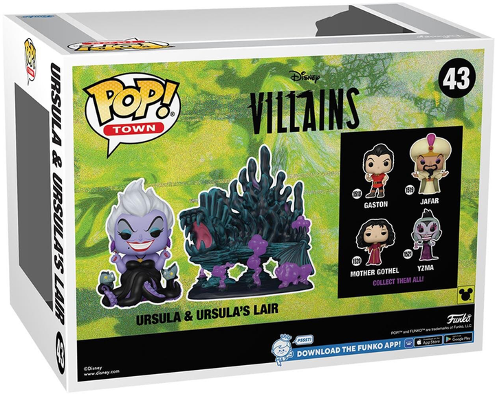 Набір фігурок Funko Pop! Towns Disney Villains Ursula's Lair 2 шт (889698809320) - зображення 3