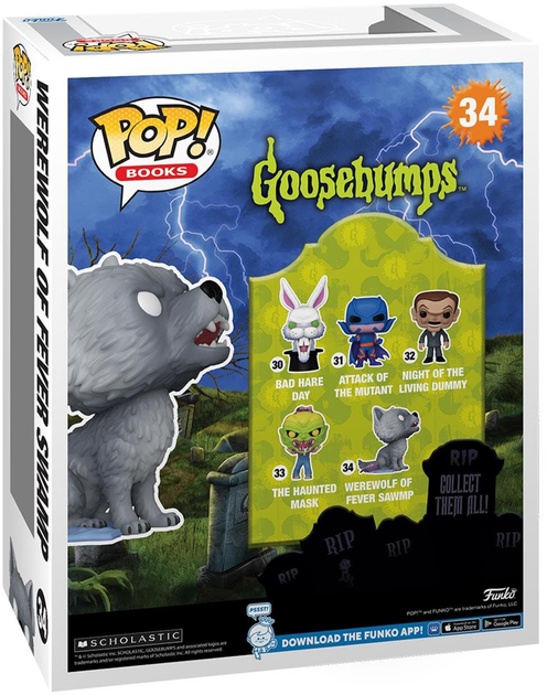 Фігурка Funko Pop! Books Goosebumps Werewolf of Fever Swamp 15.24 см (889698809023) - зображення 3