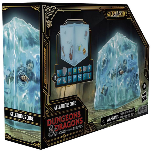 Фігурка Hasbro Fans Dungeons & Dragons Honor Among Thieves Golden Archive Gelatinous Cube 20 см (5010994192754) - зображення 1