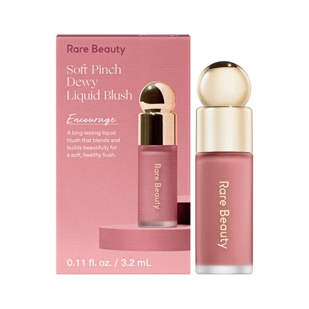 Жидкие румяна Rare Beauty by Selena Gomez Soft Pinch Liquid Blush (Encourage) 3.2 ml - Фото 1 Жидкие румяна Rare Beauty by Selena Gomez Soft Pinch Liquid Blush (Encourage) 3.2 ml - изображение 1