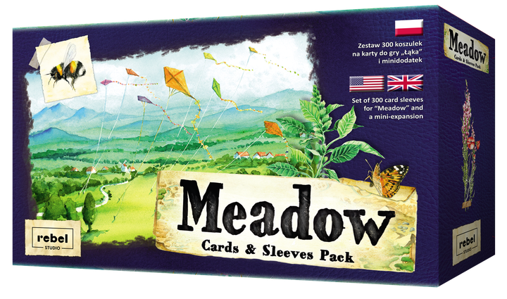 Доповнення до настільної гри Rebel Meadow Рукава для набору карток (5902650615991) - зображення 1