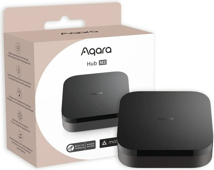 Центральний контролер Aqara Hub M3 Black (6975833351336) - зображення 5