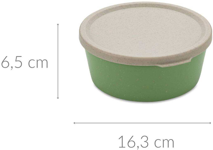 Pojemnik na żywność Koziol Connect Bowl hermetyczny nature leaf green 890 ml (4002942564547) - obraz 2