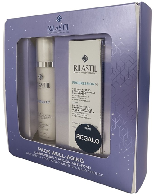 Zestaw Rilastil S-Ferulic Serum 30 ml + Progression Eye Contour 15 ml (8428749001942) - obraz 2