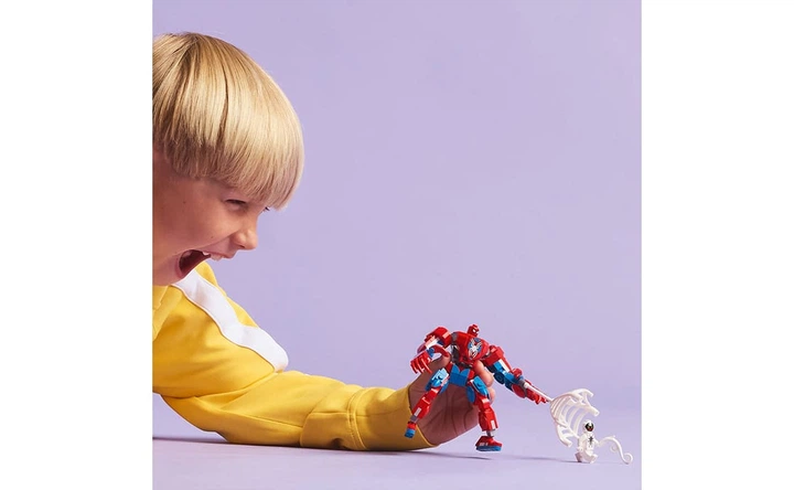 Конструктор Lego Marvel Super Heroes Робот Людини-Павука проти Анти-Венома, 107 деталей 76308 - Фото 3 Конструктор Lego Marvel Super Heroes Робот Людини-Павука проти Анти-Венома, 107 деталей 76308 - зображення 3