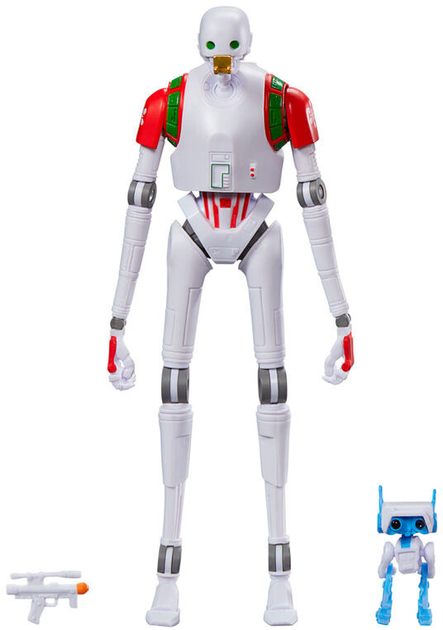 Zestaw figurek Hasbro Star Wars Holiday Edition KX Security Droid z akcesoriami 15 cm 2 szt (5010996213839) - obraz 2