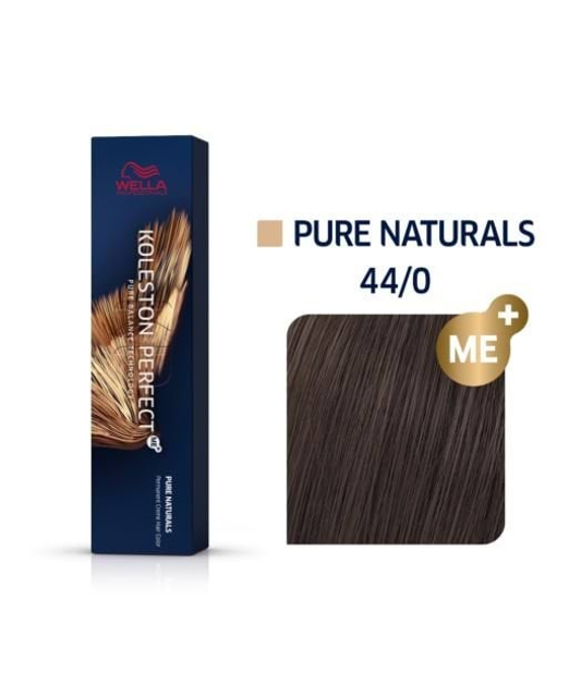 Фарба для волосся Wella Professionals Koleston Perfect Me+ Pure Naturals 44/0 Середня коричнева натуральна стійка 60 мл (8005610628370) - зображення 3