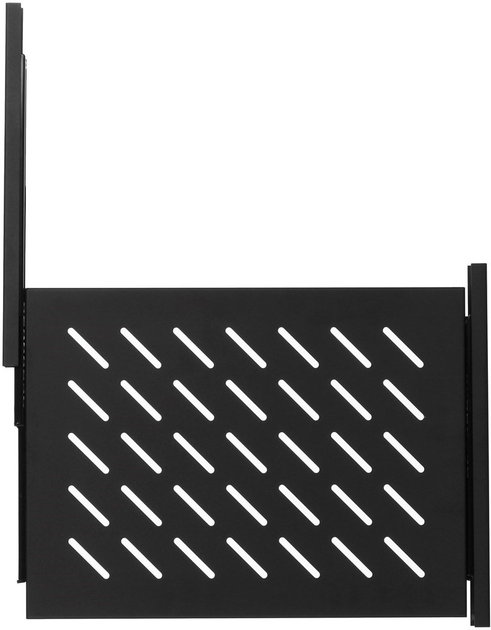 Półka do szafy serwerowej Lanberg Shelf for 19" racks universal 1U (AK-1006-B) - obraz 5