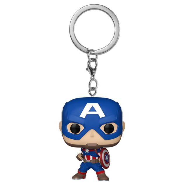 Фигурка брелок Funko Pop Марвел Капитан Америка Marvel Captain America 4 см M CA K1419 - изображение 2