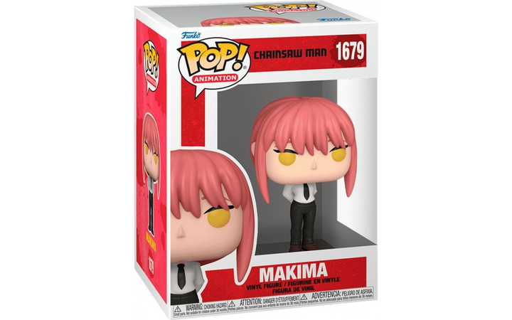 Фігурка Funko Pop Людина бензопила Макіма Chainsaw Man Makima 10 см FP CM M 1679 - Фото 3 Фігурка Funko Pop Людина бензопила Макіма Chainsaw Man Makima 10 см FP CM M 1679 - зображення 3