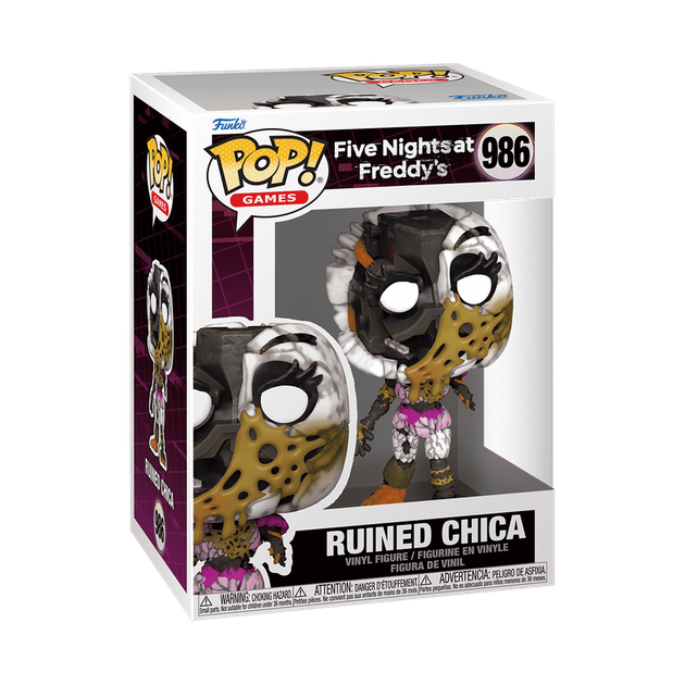 Фигурка Funko Pop Пять ночей с Фредди Чика Five Nights at Freddys Chica 10 см FNAF C 986 - изображение 3