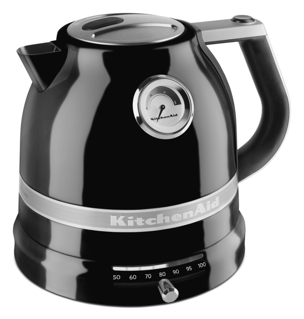 Электрочайник KitchenAid Artisan 1.5 л 5KEK1522EOB черный + Тостер KitchenAid Artisan 5KMT2204EOB черный (комплект) - изображение 4