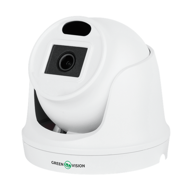 Купольна IP камера GreenVision GV-167-IP-H-DIG30-20 POE - Фото 1 Купольна IP камера GreenVision GV-167-IP-H-DIG30-20 POE - изображение 1