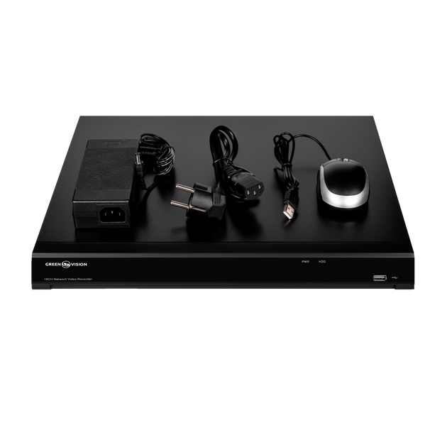 IP відеореєстратор 16-канальний 12MP NVR GreenVision GV-N-I017/16 12MP 12MP (V2) Ultra AI - Фото 5 IP відеореєстратор 16-канальний 12MP NVR GreenVision GV-N-I017/16 12MP 12MP (V2) Ultra AI - изображение 5