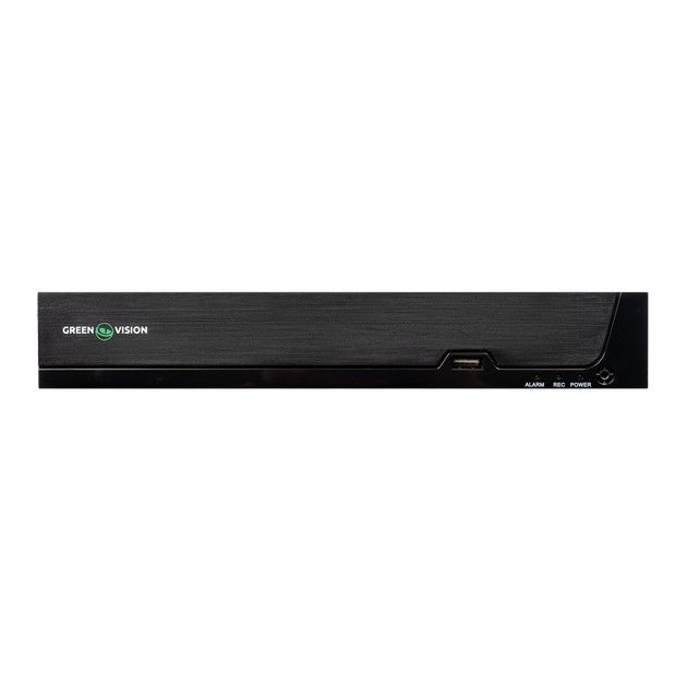 IP відеореєстратор 10-канальний 8MP NVR GreenVision GV-N-S024/08 (8POE) (Lite) - изображение 2