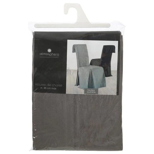 Чохол для стільця Atmosphera бавовняний Сірий (3560239416647) - зображення 3