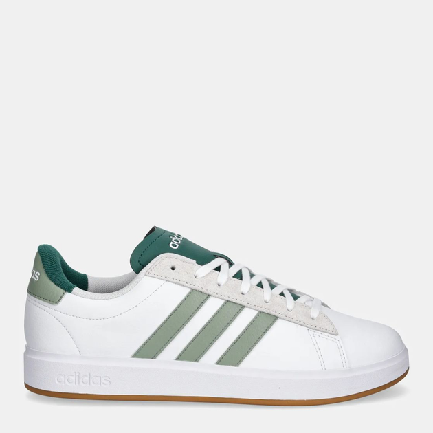 Чоловічі кеди низькі Adidas Grand Court 2.0 JH8690 42 (8UK) 26.5 см Ftwwht/Silgrn/Cgreen від Rozetka на платформі USKIDKA Акція на Чоловічі кеди низькі Adidas Grand Court 2.0 JH8690 42 (8UK) 26.5 см Ftwwht/Silgrn/Cgreen від Rozetka