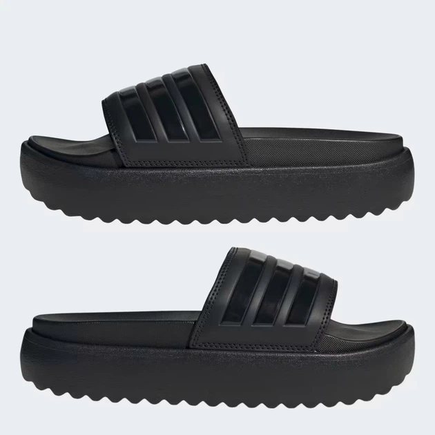 Женские шлепанцы для пляжа Adidas Adilette Platform HQ6179 42 (8UK) 26.5 см Черные (195746389134) - Фото 3 Женские шлепанцы для пляжа Adidas Adilette Platform HQ6179 42 (8UK) 26.5 см Черные (195746389134) - изображение 3