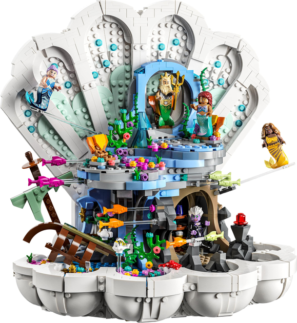 Zestaw klockow LEGO Disney Krolewska muszla Malej Syrenki 1808 elementow (43225) (955555907672982) - Outlet - obraz 1