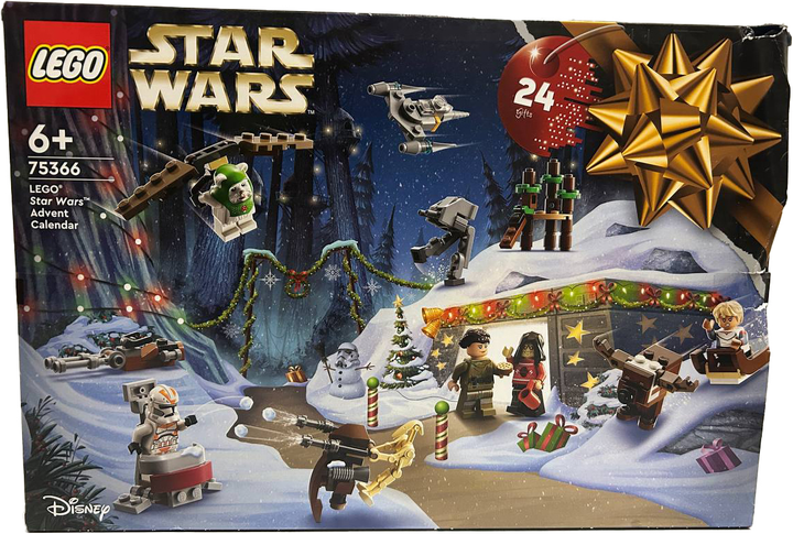 Kalendarz adwentowy LEGO Star Wars 2023 320 czesci (75366) (955555907685448) - Outlet - obraz 2