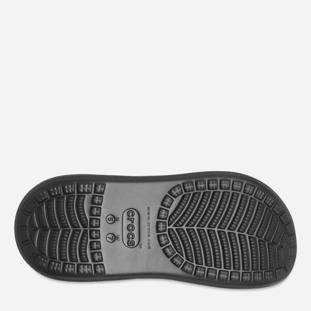 Жіночі крокси Crocs Classic Crush Clog 207521 37-38 Чорні (191448973411) - зображення 6