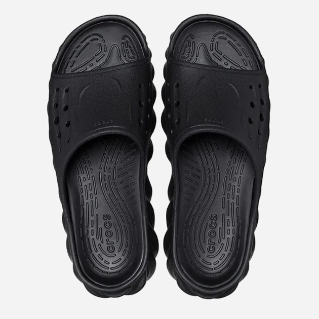 Женские шлепанцы для пляжа Crocs Echo Slide 208170-001 41-42 (M8/W10) 26 см Blk (001) (1962653118282) - Фото 6 Женские шлепанцы для пляжа Crocs Echo Slide 208170-001 41-42 (M8/W10) 26 см Blk (001) (1962653118282) - изображение 6