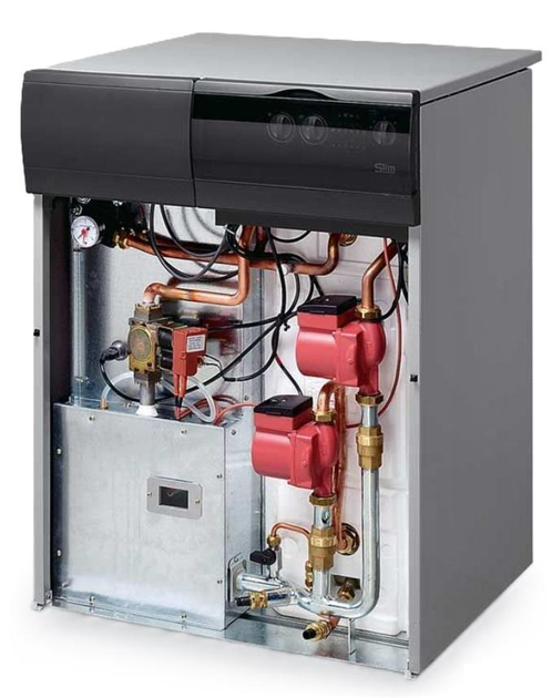 ROZETKA | Напольный двухконтурный газовый котел BAXI SLIM 2.300 i с ...