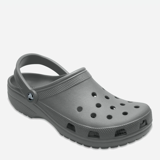 Chodaki damskie Crocs Classic 10001-0DA 36 (M04/W06) Ciemnoszare (191448101746) - obraz 3