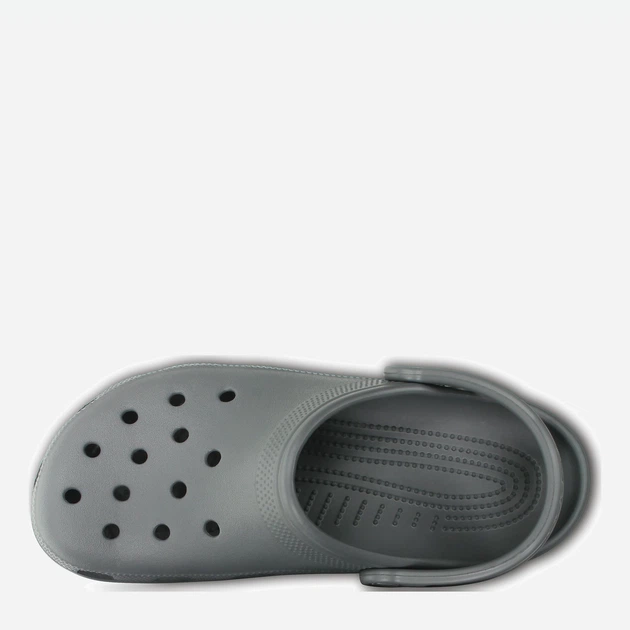 Chodaki damskie Crocs Classic 10001-0DA 36 (M04/W06) Ciemnoszare (191448101746) - obraz 4
