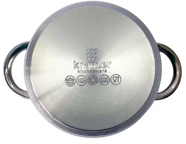 Каструля з кришкою Krauzer Constant Plus 2.6 л 18 х 10.5 см (78015) - зображення 2