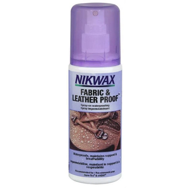 Водовідштовхуючий спрей Nikwax Fabric and Leather Spray 125 мл - изображение 2