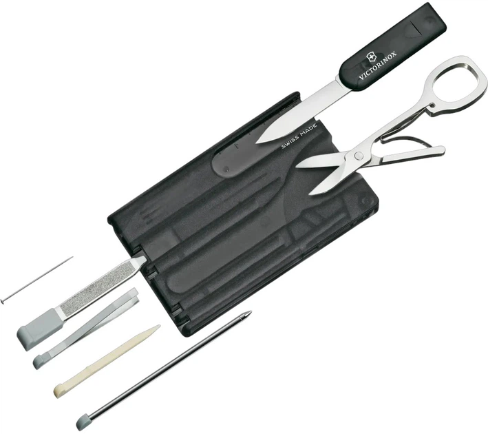 Мультитул Victorinox SwissCard Onyx (7133.T3) - зображення 1