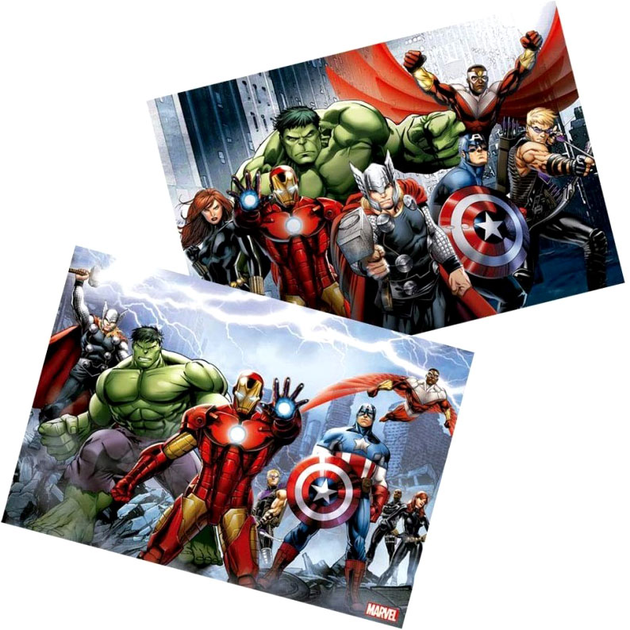 Puzzle Educa Avengers 2 puzzle po 100 elementów (8412668157712) - obraz 2