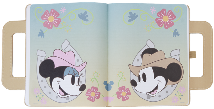 Notatnik Loungefly Disney Mickey & Minnie Western 20 x 12.5 cm (671803487390) - obraz 4