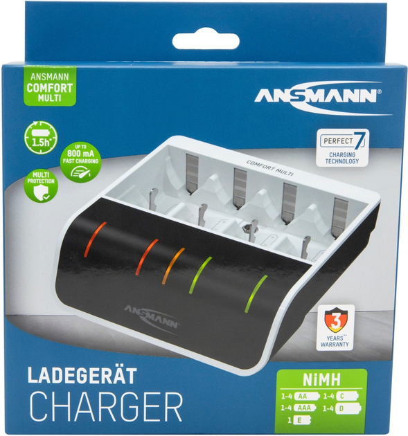 Ładowarka Ansmann Comfort Multi (4013674161126) - obraz 6