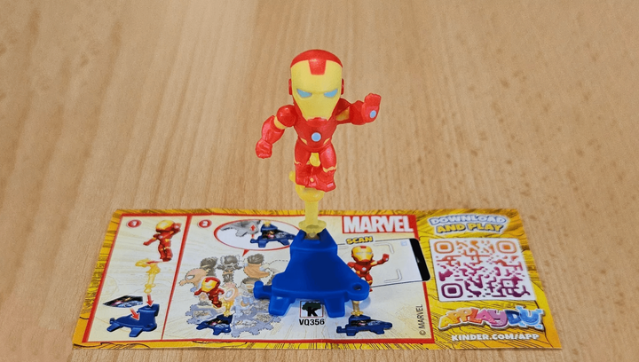 Набір Шоколадне Яйце Kinder 36шт Surprise Marvel 20g - Фото 6 Набір Шоколадне Яйце Kinder 36шт Surprise Marvel 20g - зображення 6