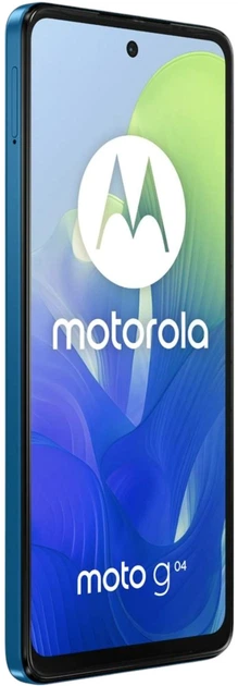Smartfon Motorola Moto G04 8/128GB DualSim Satin Blue (PB130030PL) - obraz 3