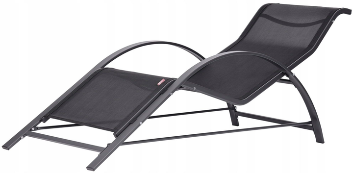 Zestaw mebli ogrodowych Nuforma KJ-L09B-A Fondon Czarny (04K KJL09BAC) - obraz 6