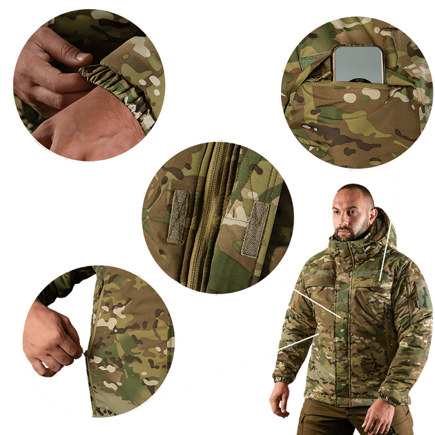 Куртка Camotec Patrol System 4.0 ClimaGuard Multicam 8304 S - изображение 3