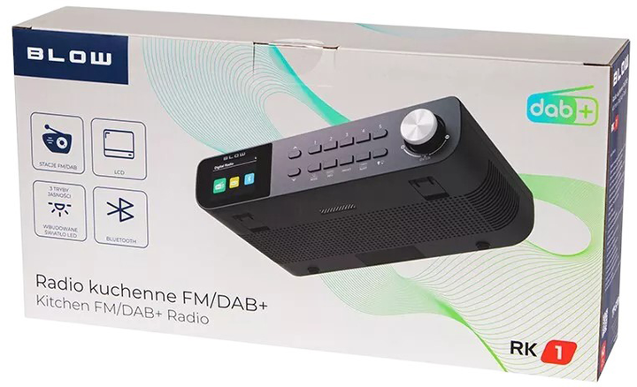 Radio Blow RK1 Black (77-570#) - obraz 5