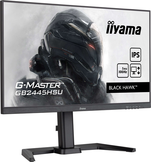 Монитор 23.8" iiyama G-Master Black Hawk GB2445HSU-B2 - изображение 3