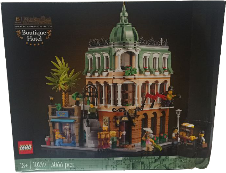 Zestaw klockow LEGO Creator Expert Hotel butikowy 3066 elementow (10297) (955555905891840) - Outlet - obraz 2