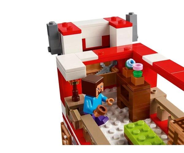 Конструктор LEGO Minecraft Грибний будинок (21270) - изображение 6