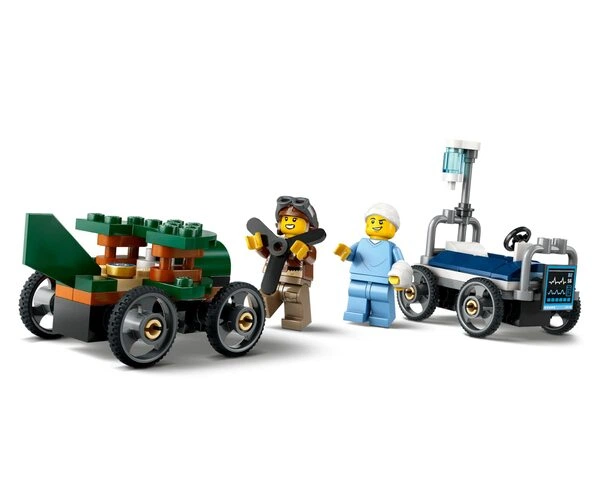 Конструктор LEGO City Літак проти лікарняної ліжки (60459) - зображення 5