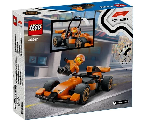 Конструктор LEGO City Пілот F1 McLaren (60442) - зображення 8