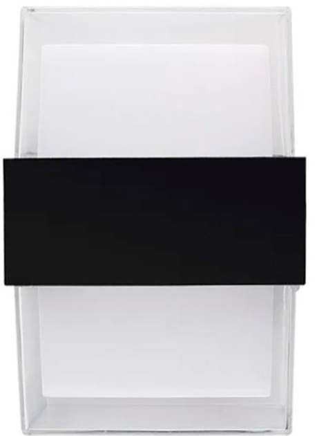Світильник світлодіодний настінний LUMINARIA LED VENZA 9W S BLACK 4200K 105x95x135 220V IP44 - зображення 3